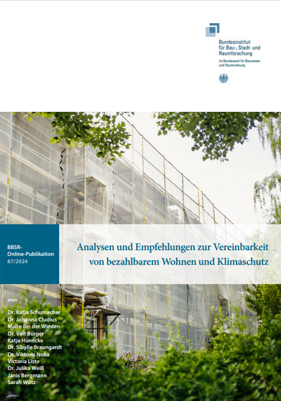 Analyses and recommendations on the compatibility of affordable housing and climate protection